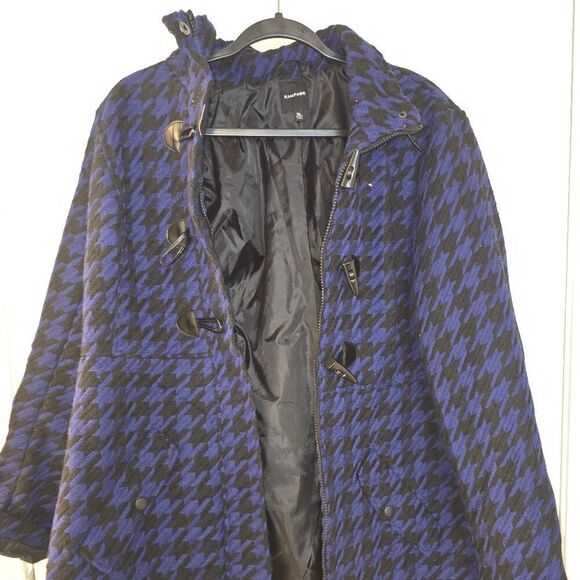 Rampage XL Blue Black Toggle Jacket XL Y2K - Picture 1 of 7